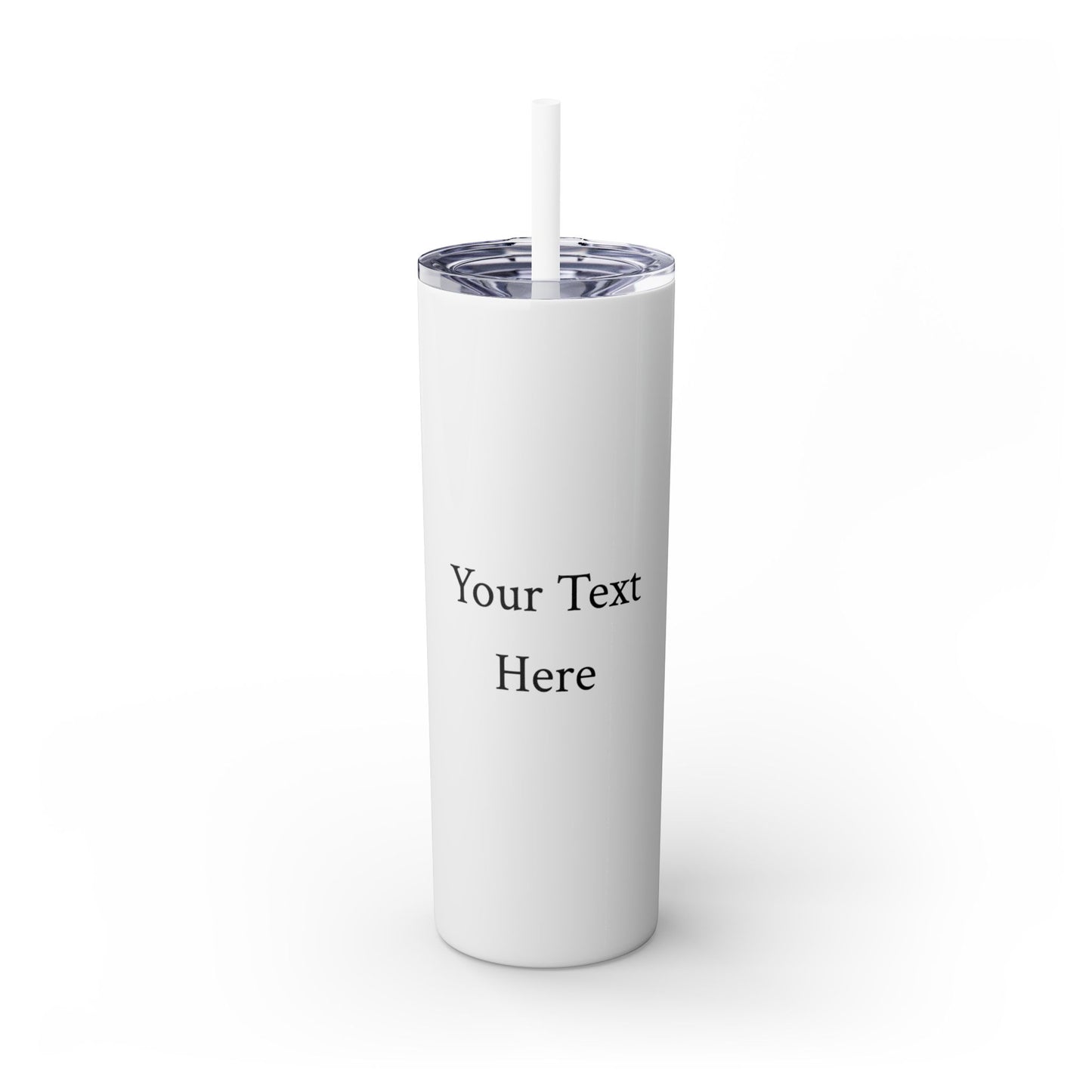 Skinny Tumbler with Straw