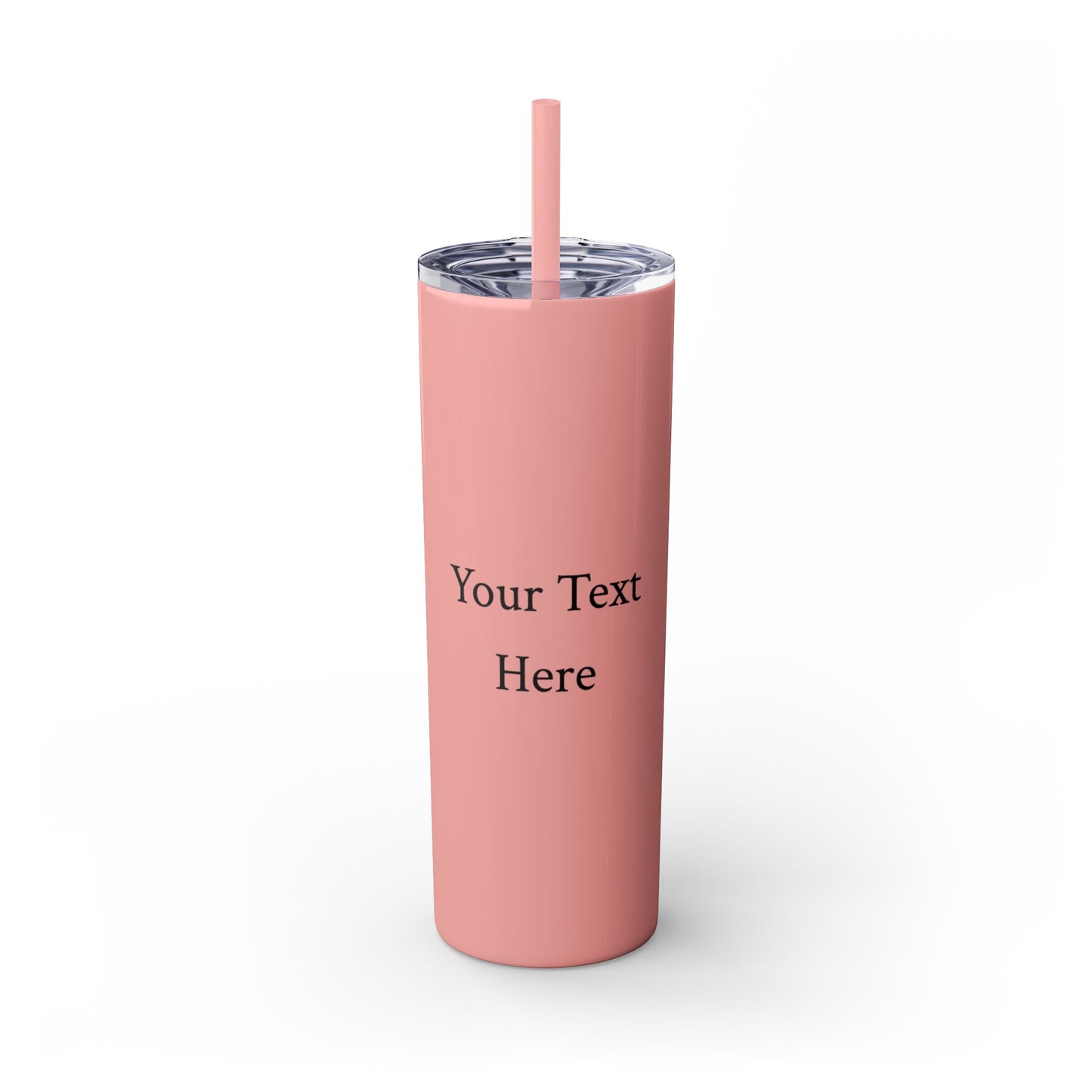 Skinny Tumbler with Straw