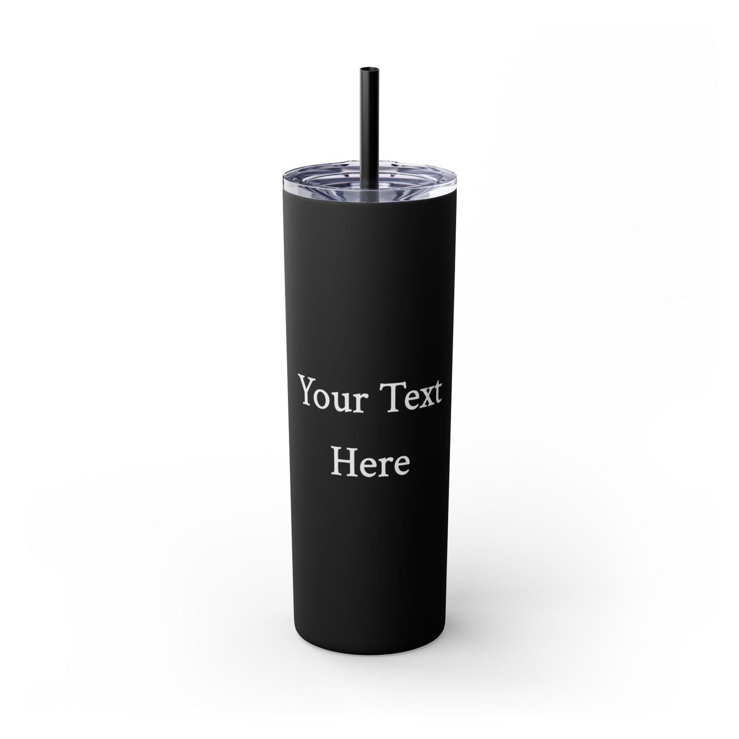 Skinny Tumbler with Straw